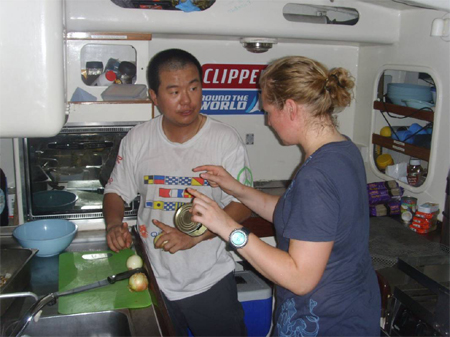 Photos taken by the crew of QINGDAO from Western Australia to Indonesia