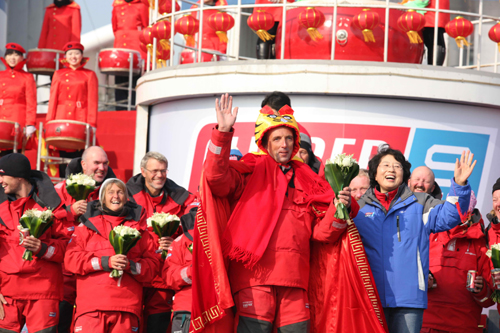 Qingdao gives warm welcome to 09-10 Clipper Race