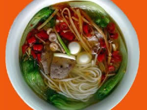 Rice noodles - one part of Guilin people's life