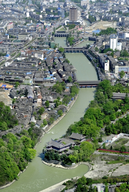 Pretty to view from earth and breathtaking from the sky