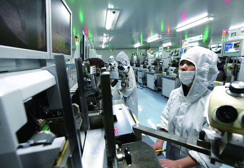 An LED chip project in Foshan