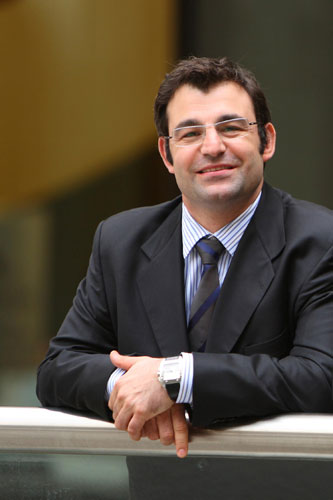 Taine Moufarrige, executive director of Servcorp. Defining the serviced office