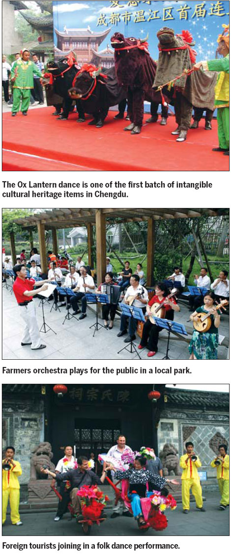 Bringing Wenjiang people closer to art and culture