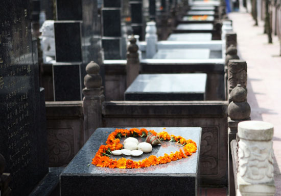 Paying respect for ancestors Paying respect for ancestors