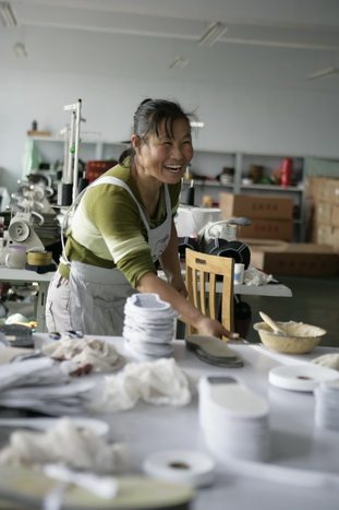 Handicrafts cloth shoes