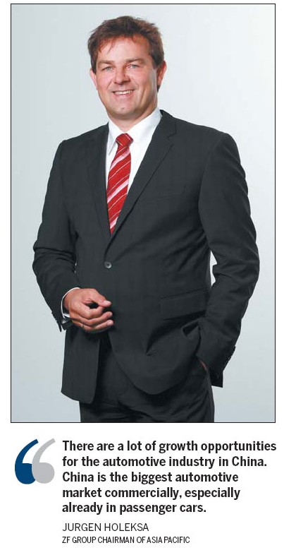 ZF Friedrichshafen sees domestic market as key to Asia-Pacific region