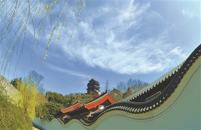 Nanjing sees crystal blue sky