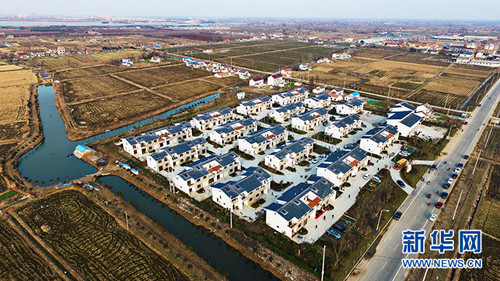 Tornado victims relocated to 'resort village'