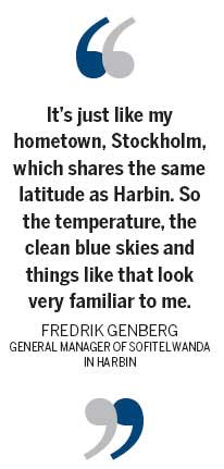 Swede settles into cool comfort