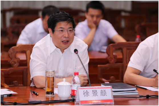 聊城市委書記徐景顏蒞臨漢能總部參觀調研