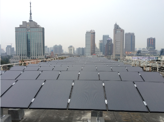 科技館用上薄膜太陽能 彰顯可持續發展理念