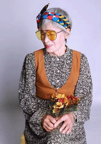 82-year-old fashionista inspires youth