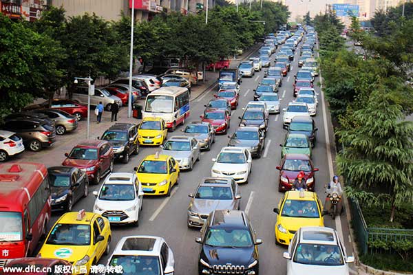 Chongqing, not Beijing, ranked as China's most congested city