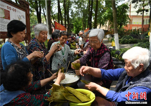 Zongzi made ready for Dragon Boat Festival