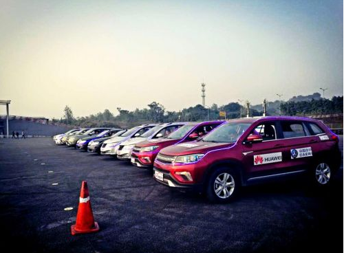 Intelligent vehicle test area opens in Liangjiang