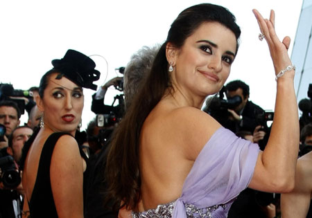 Cast member Cruz arrives on the red carpet for the screening of film at Cannes