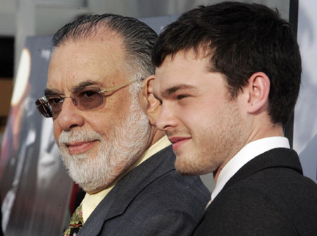 Bai Ling and other celebs at premiere of director Francis Ford Coppola's new film 