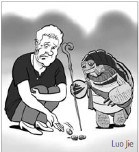 Led into peace by ancient book of truths