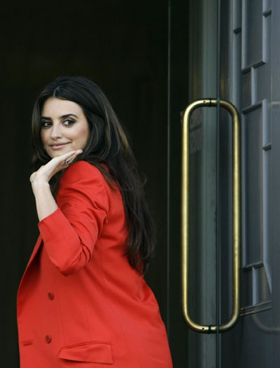 Penelope Cruz at premiere of