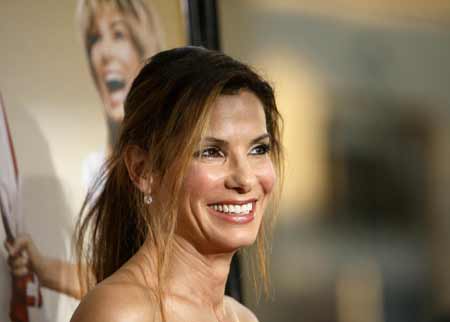 Cast member Sandra Bullock attends the premiere of the movie