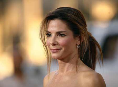 Cast member Sandra Bullock attends the premiere of the movie