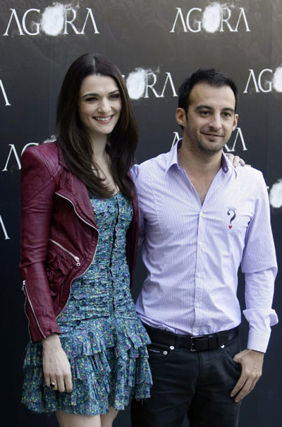 Rachel Weisz promotes film 