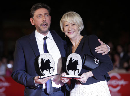 Helen Mirren,Meryl Streep and other celebs on red carpet at Rome Film Festival