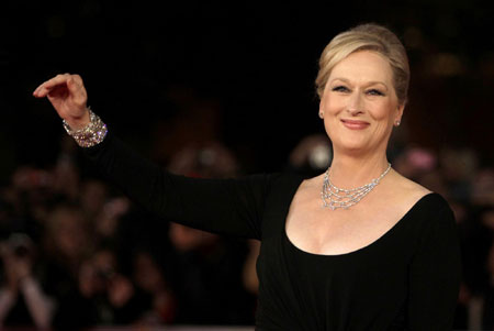 Helen Mirren,Meryl Streep and other celebs on red carpet at Rome Film Festival