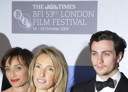 Film 'Nowhere Boy' premieres in London