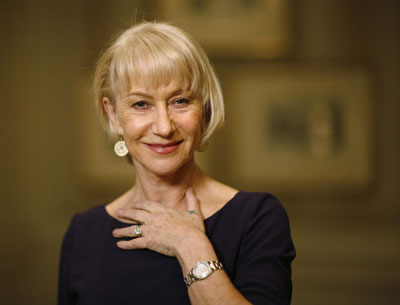 Helen Mirren shows up for a portrait in Beverly Hills