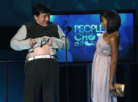 Jackie Chan at the 2010 People's Choice Awards