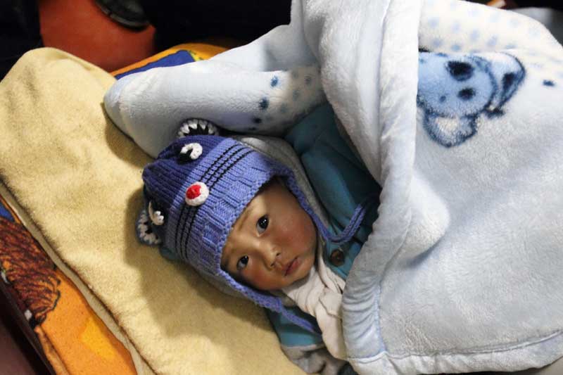 New babies' first trip home