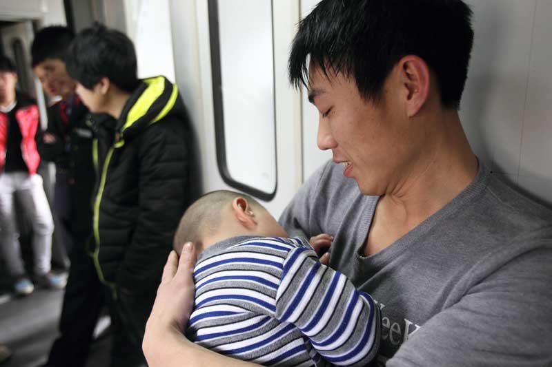 New babies' first trip home