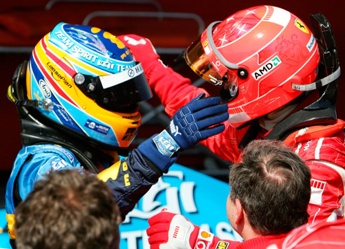 F1 driver Schumacher wins Italian GP