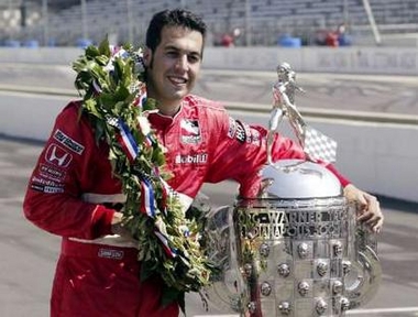 Hornish wins race at Indianapolis 500