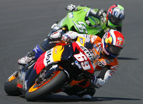 MotoGP qualifying session