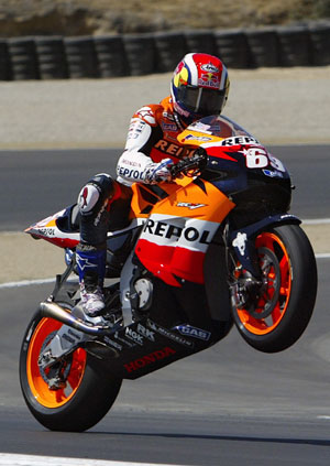 MotoGP qualifying session