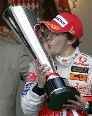 Alonso posts landmark win for McLaren