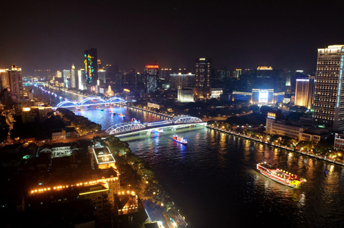 Boat parade kicks off Asian Games' opening night