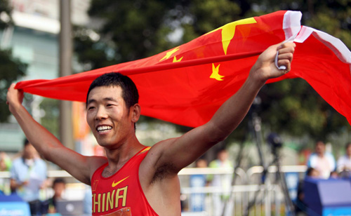 Wang still strides tall on world stage