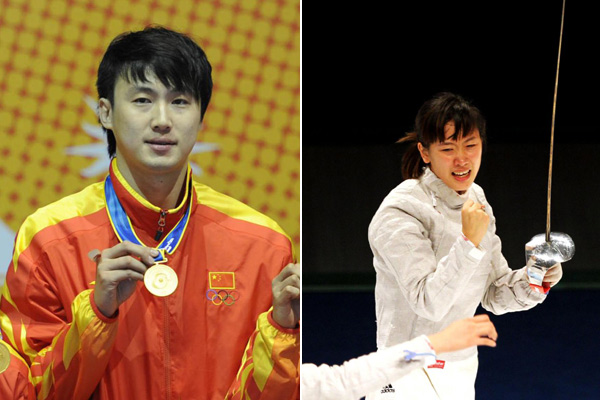 Athlete lovers at the Asian Games