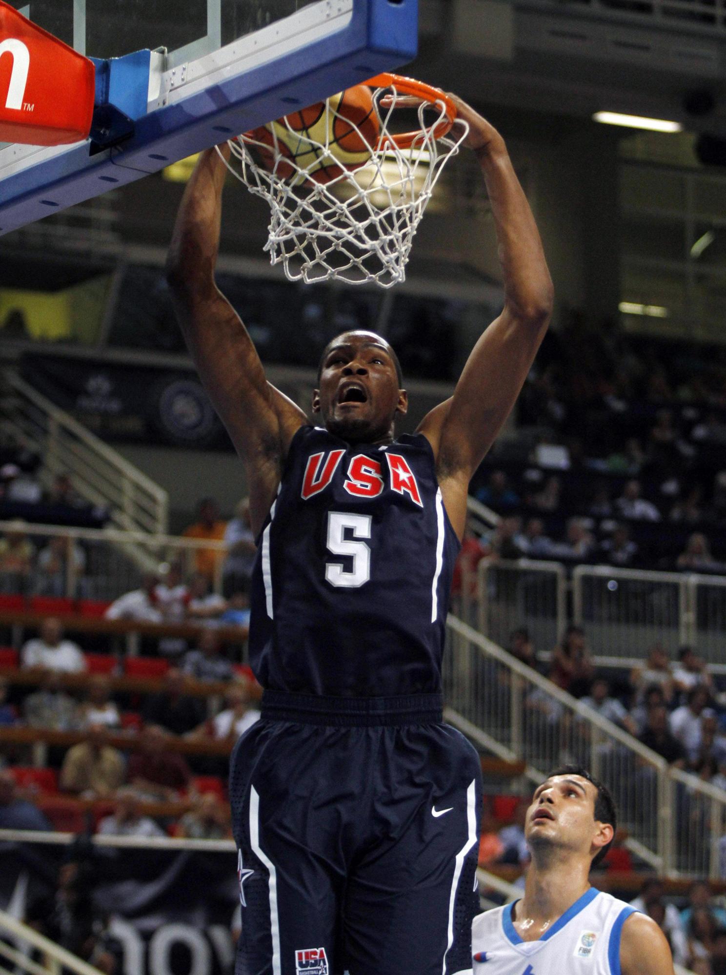 US vs Greece basketball friendly