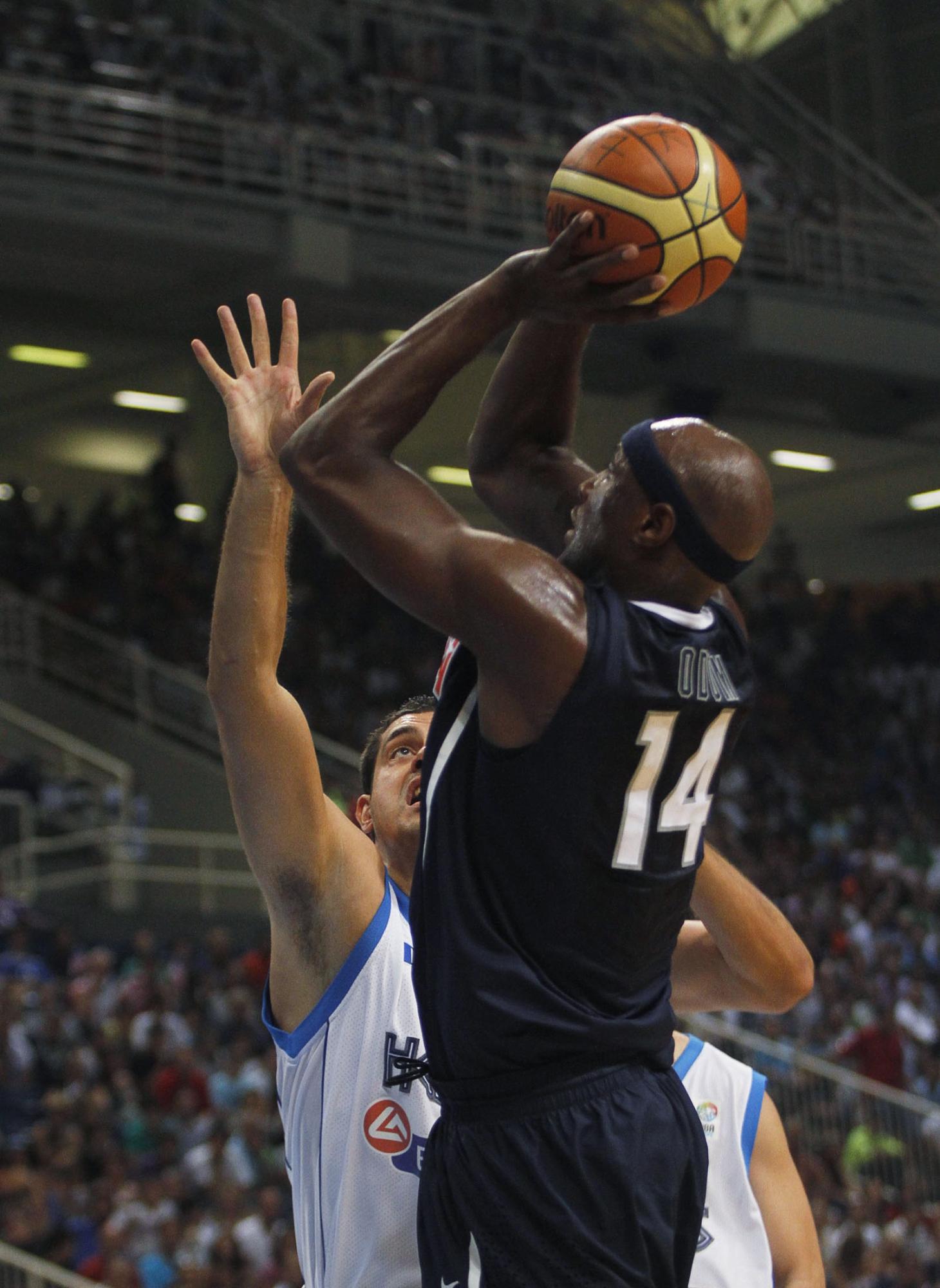 US vs Greece basketball friendly