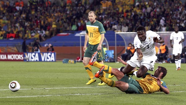 Ghana go atop in World Cup Group D