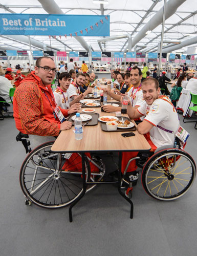 A glimpse of Paralympics village