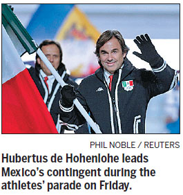 Veteran Hubertus: the skiing mariachi