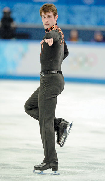 Women go wild for suave French skater