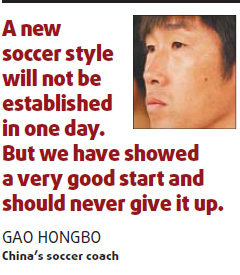 Hope alive China have found right style