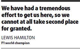 Hamilton has no hard feelings over pitstop blunder