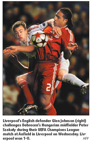 Liverpool seek EPL tonic after Debrecen scare